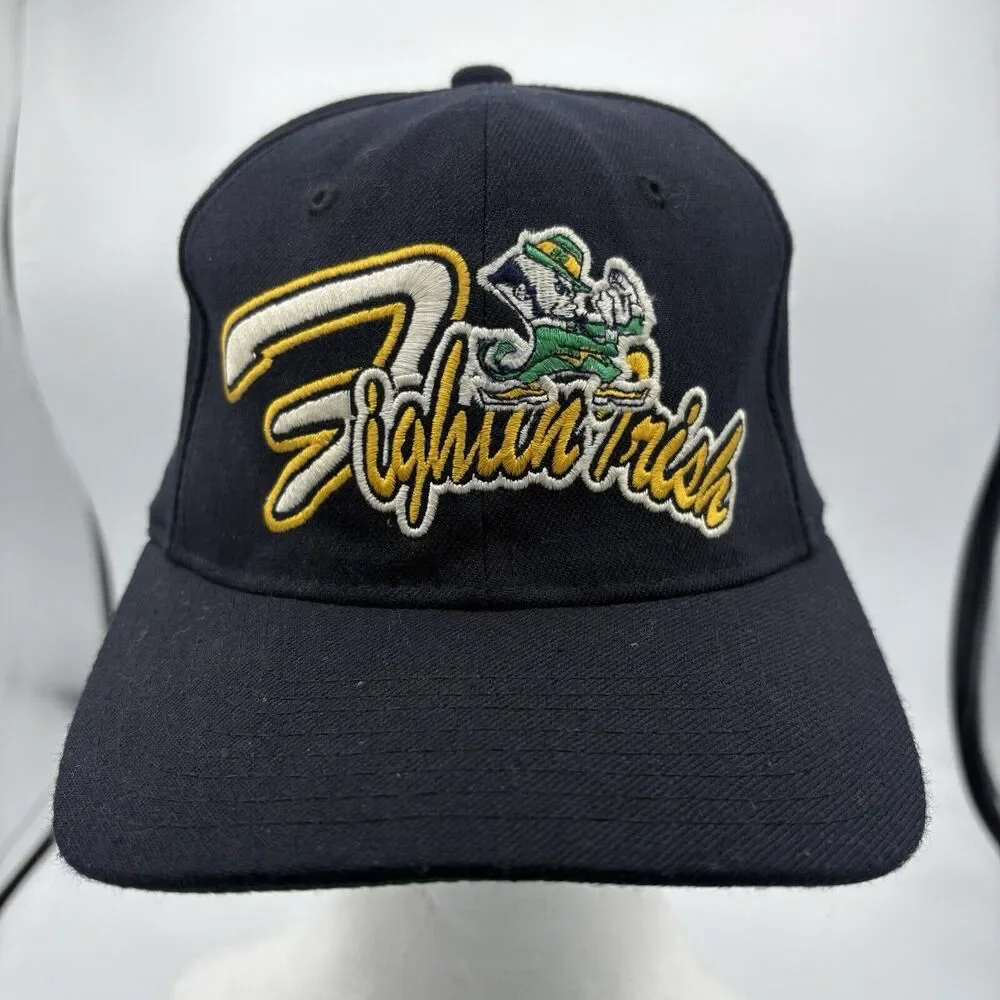Notre Dame Fighting Irish Starter Starfit Fitted Hat Cap 6 5/8-‎ 7 1/8 Vintage